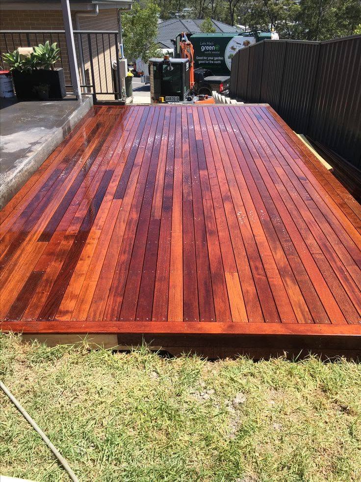 Wooden Decking project 12 by Hot Mix Holdings